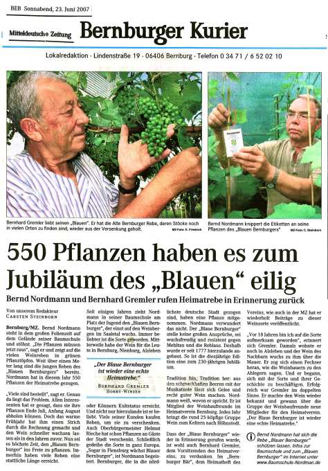 Pressebeitrag MZ